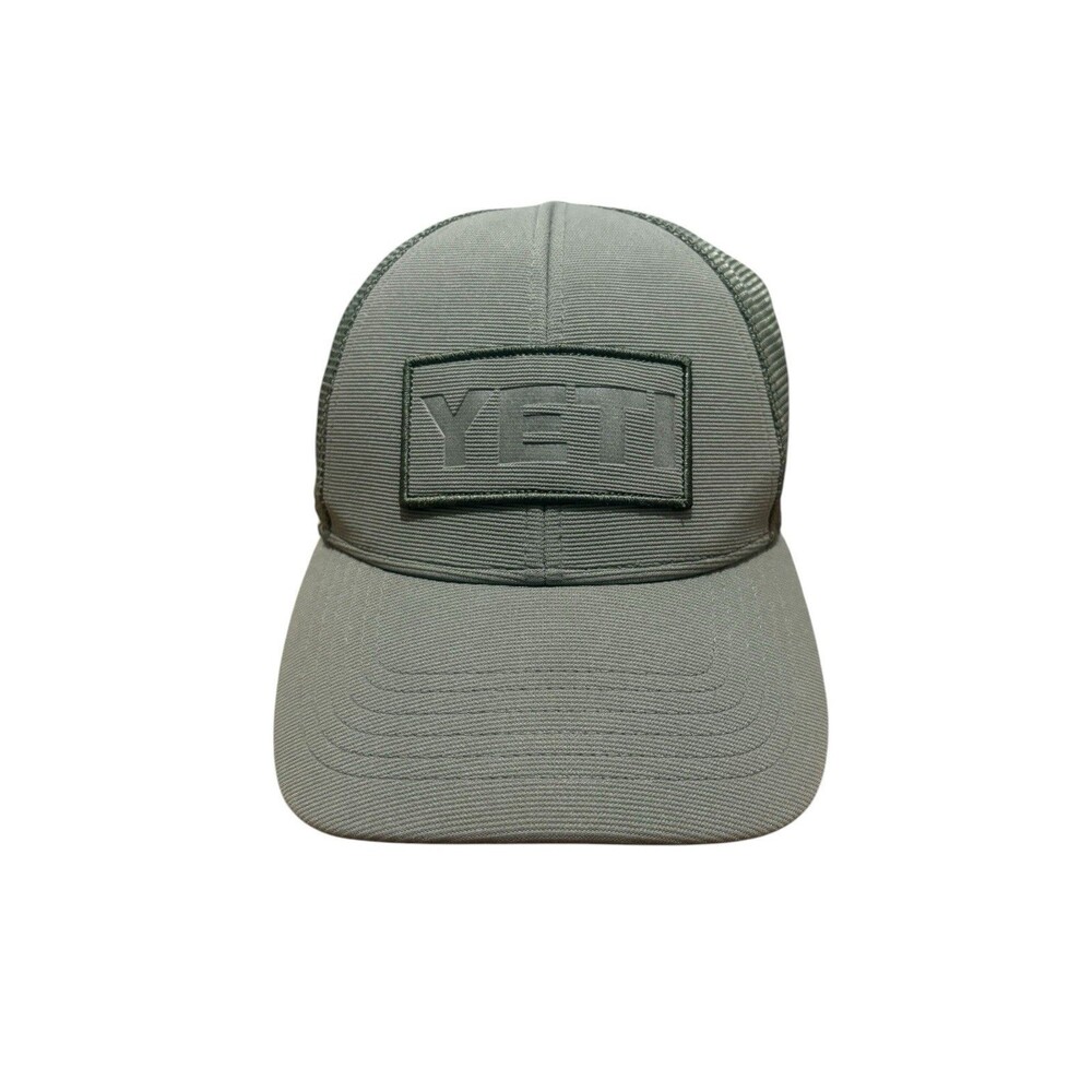 YETI Coolers Green Adult Snapback Hat OSFA Adjustable